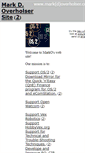 Mobile Screenshot of markoverholser.com